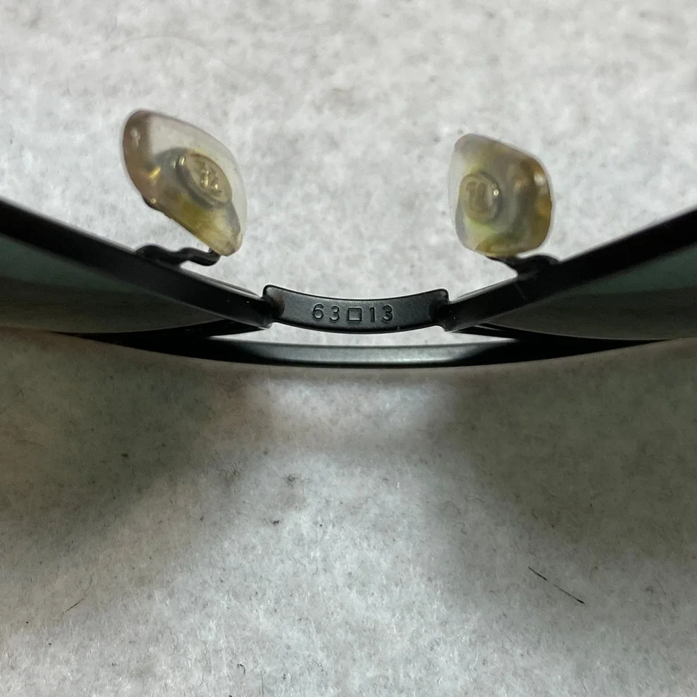 Ray-Ban RB 3293 006/71 Sunglasses Mens Black Aviator Metal Frame 63-13-125